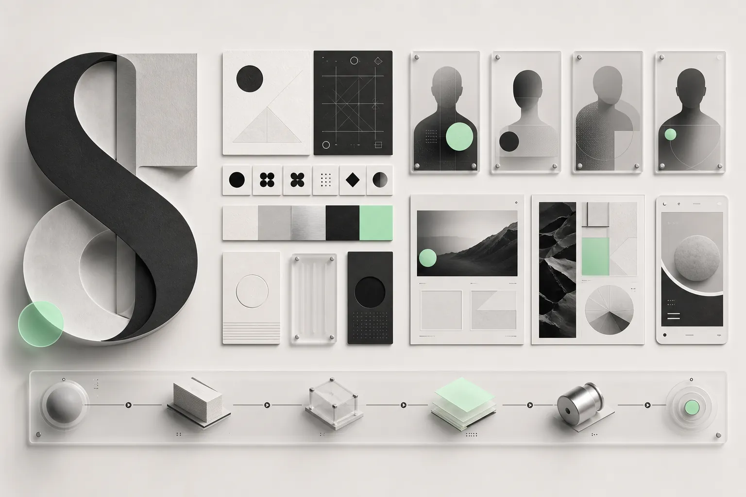Modular brand identity and content production system